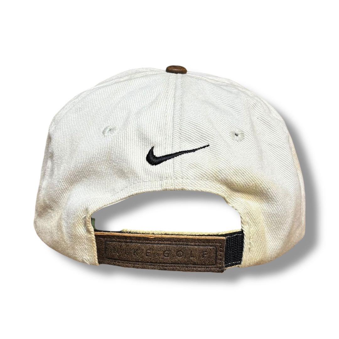 NIKE GOLF ナイキゴルフ キャップ レザー ビンテージ 90s 希少