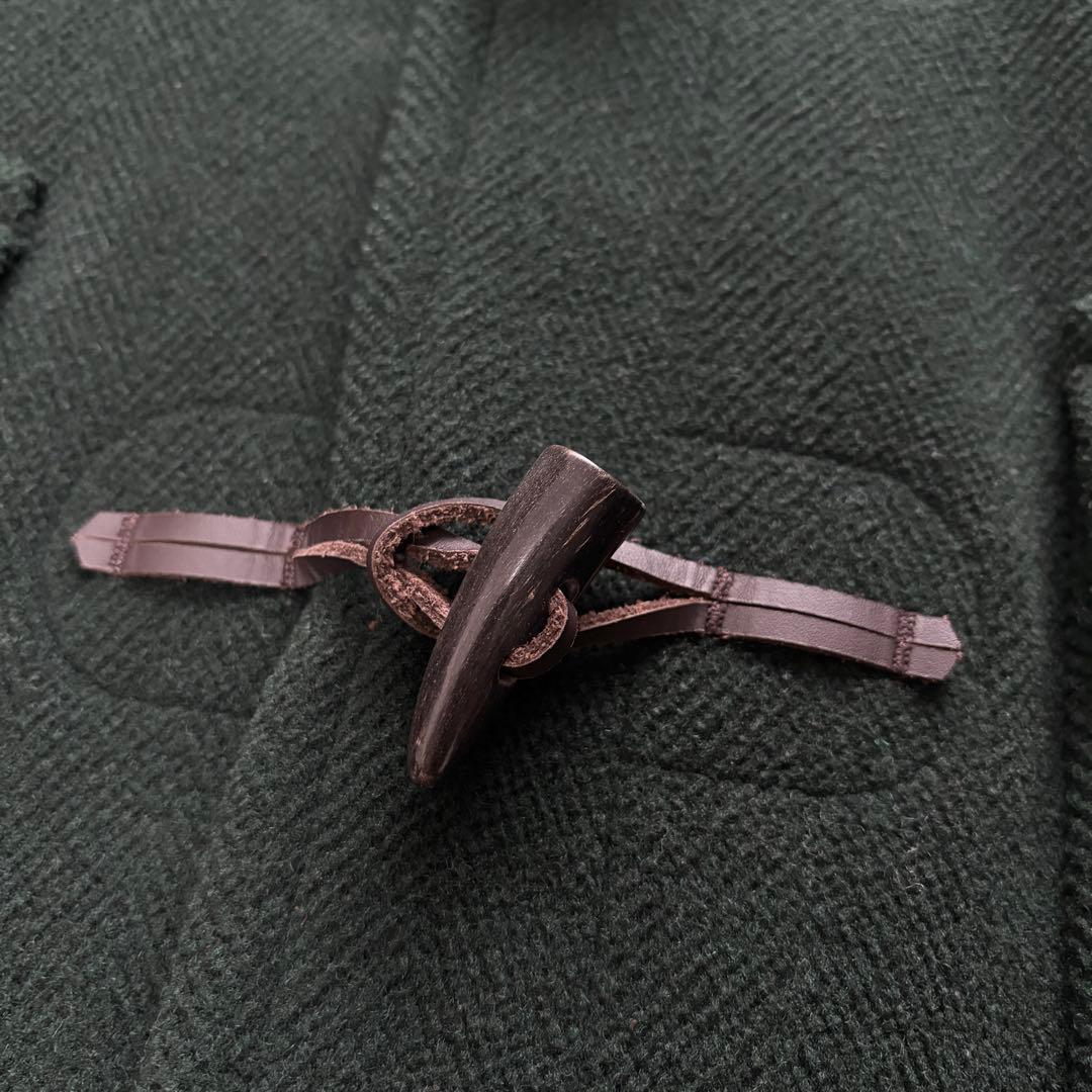 インバーティア BEAMS F 別注 ダッフルコート ジョシュアエリス 緑 42