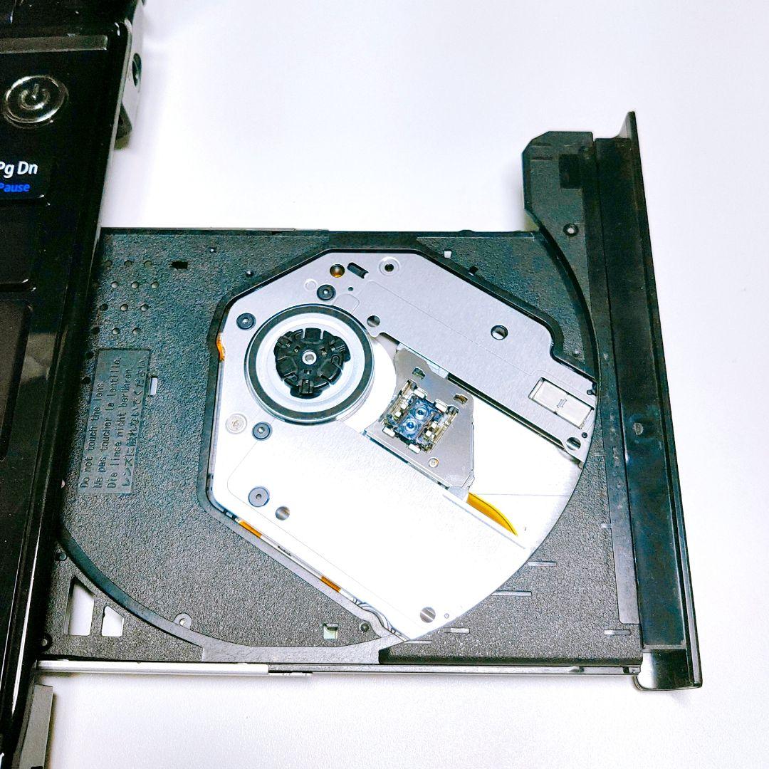 ブルーレイ見れる️オフィス✨YouTube✨保存大容量カメラ付黒ノート