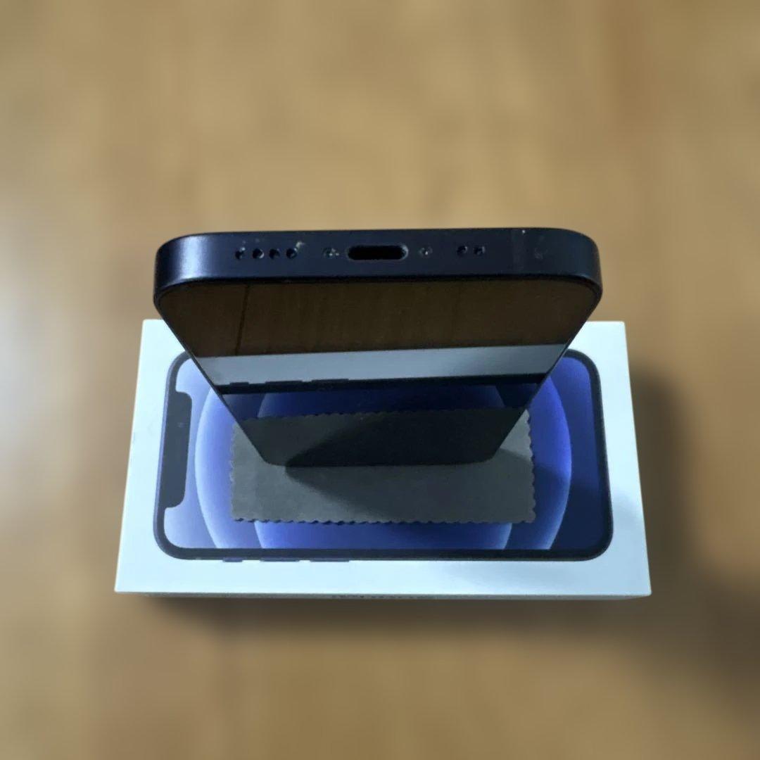 Apple iPhone 12 ブラック 本体と箱のセット - メルカリ