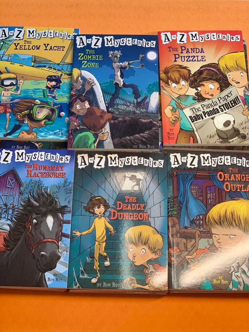 春休みセールA-z mysteries,cam jansen4セット