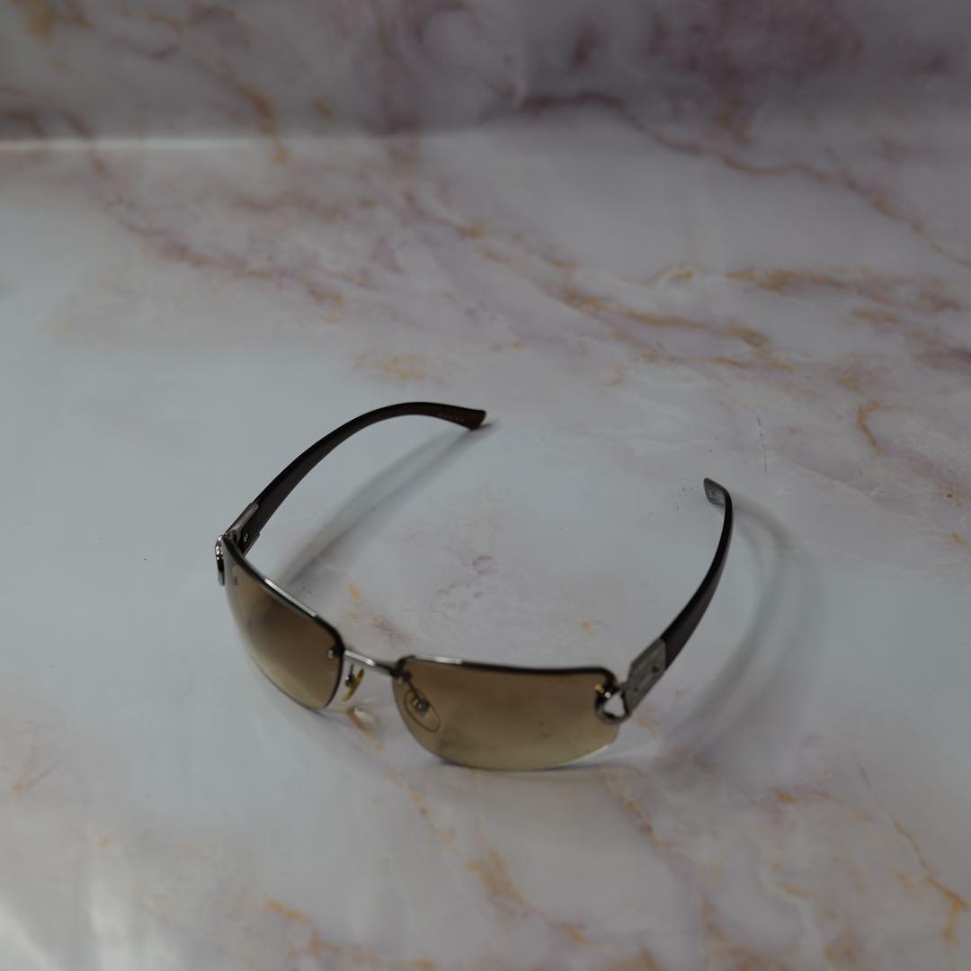 GUCCI オールドグッチ ハーフリム Y2K スクエア サングラス - メルカリ