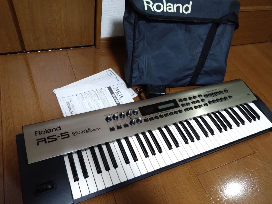 Roland RS-5 64 Voice Synthesizerソフトカバー付き Roland RS-5 64 Voice Synthesizer | eBay