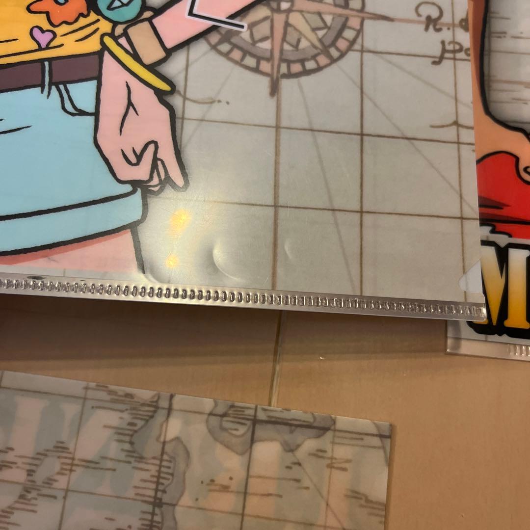 ワンピース ONE PIECE クリアファイル 8枚 非売品 ノベルティ グリコ