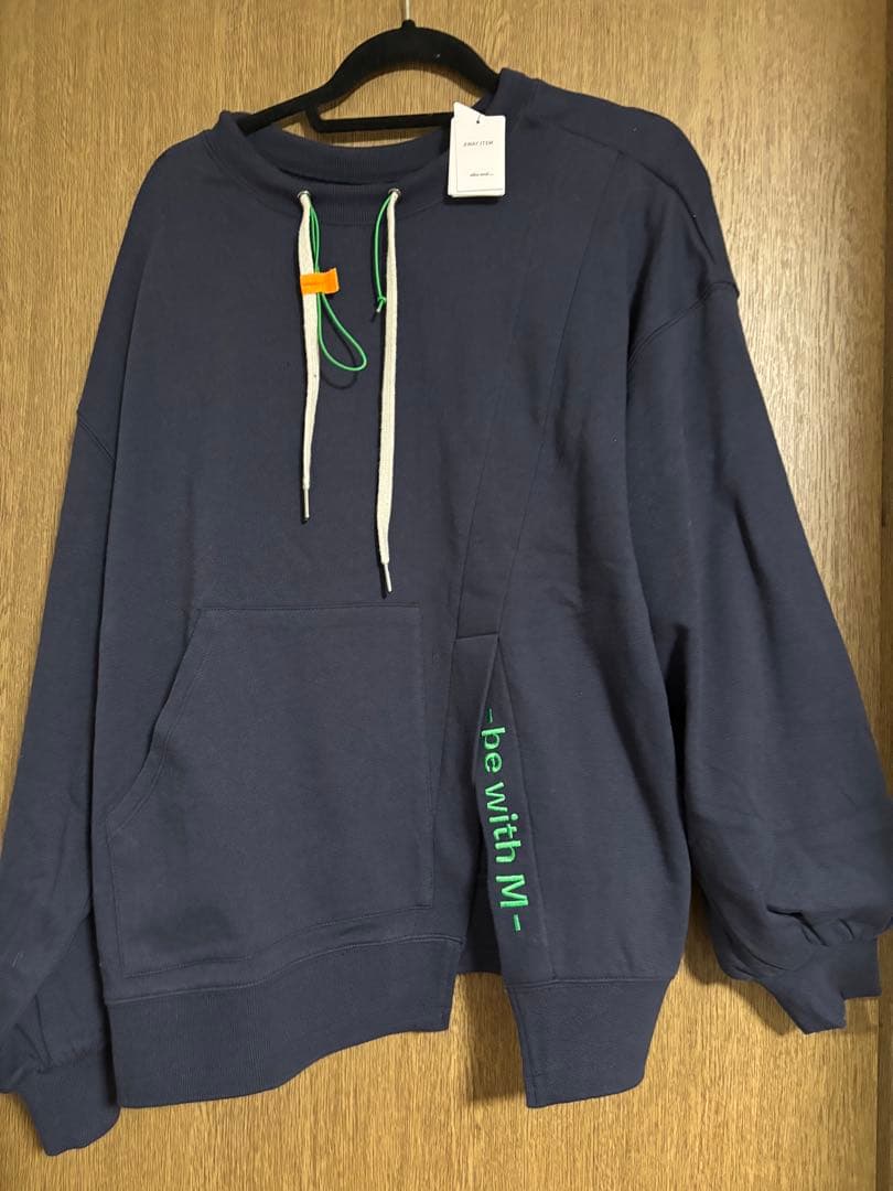 be with M】 misayo 2way オシャプルオーバー ネイビー - メルカリ