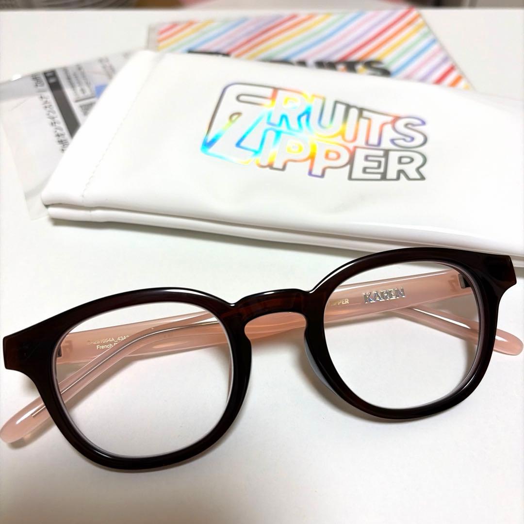 Zoff× FRUITS ZIPPER コラボメガネ 松本かれん - メルカリ