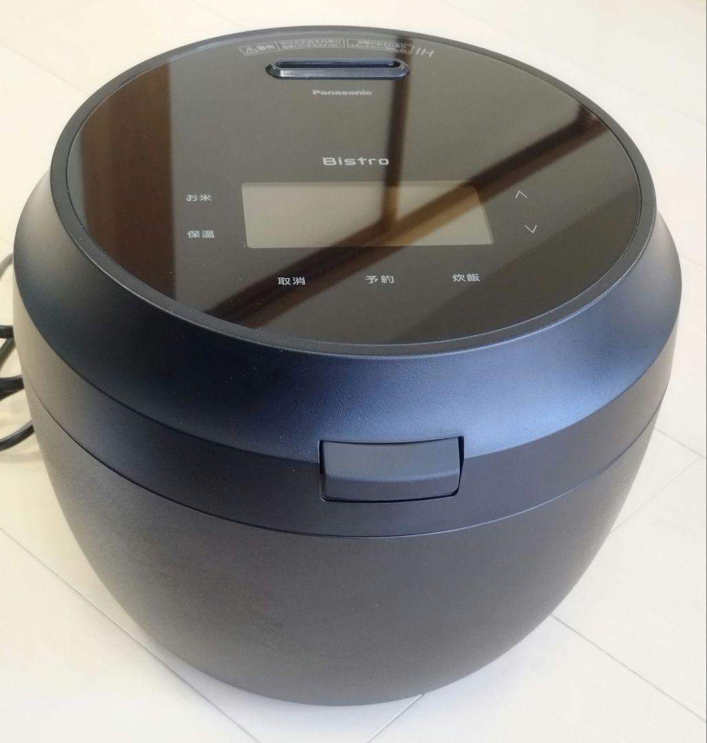 Panasonic Bistro 25年製 炊飯器5.5合 SR-W10BB-K Bistro（Panasonic） パナソニック 炊飯器 5.5合炊き 圧力IH炊飯器