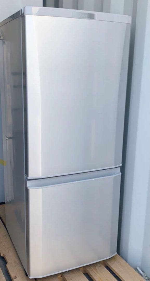三菱　冷蔵庫　　146L シルバー　　送料込み 中古 146L 2ドア冷蔵庫 三菱電機 2013年～2014年製 シルバー 自動