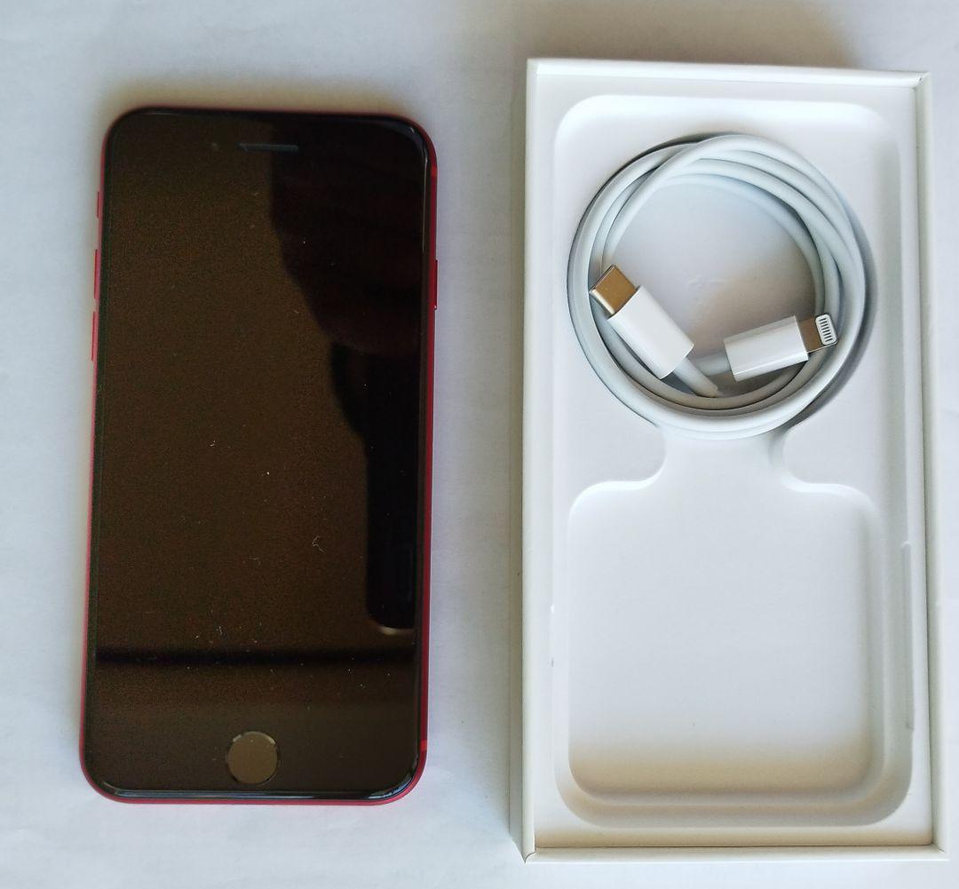 iPhone SE 第2世代 (SE2) レッド 64 GB docomo Y121663465