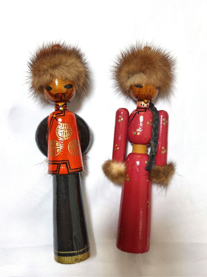 昭和レトロ人形 11点 まとめ ソフビ キューピー くるみ割り人形 こけし