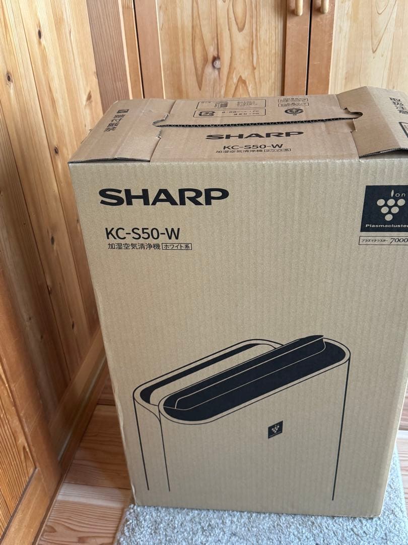 基本性能と薄型デザイン空気清浄機エントリーモデル加湿空気清浄機　KC-s50-w KC-S50 | 空気清浄機：シャープ