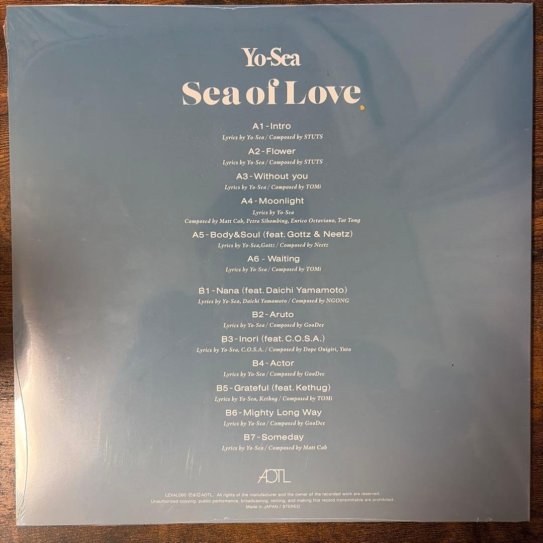 Yo-Sea Sea of Love LP レコード - メルカリ