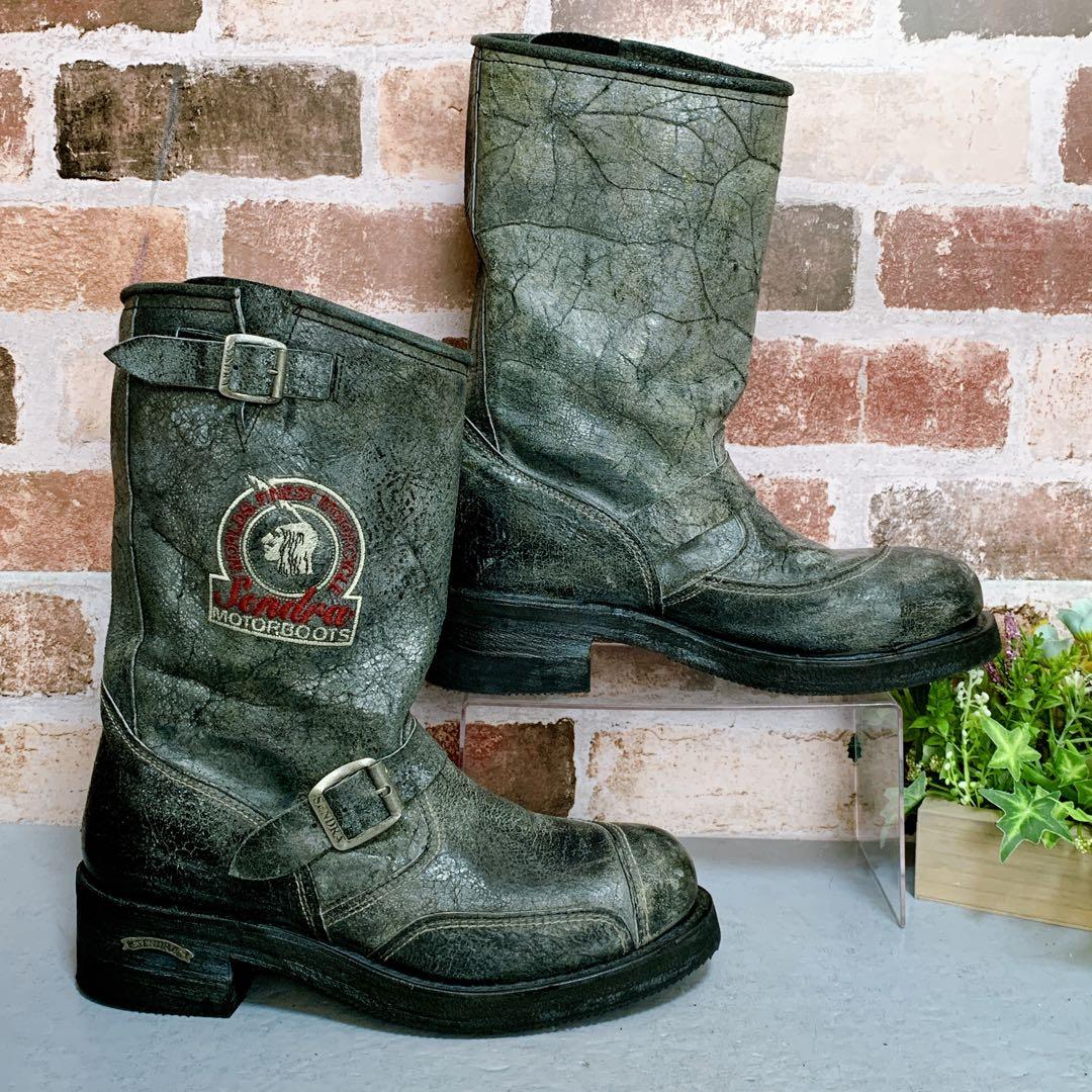 Sendra センドラ】エンジニアブーツ ベッカム愛用 43 美品 ビンテージ