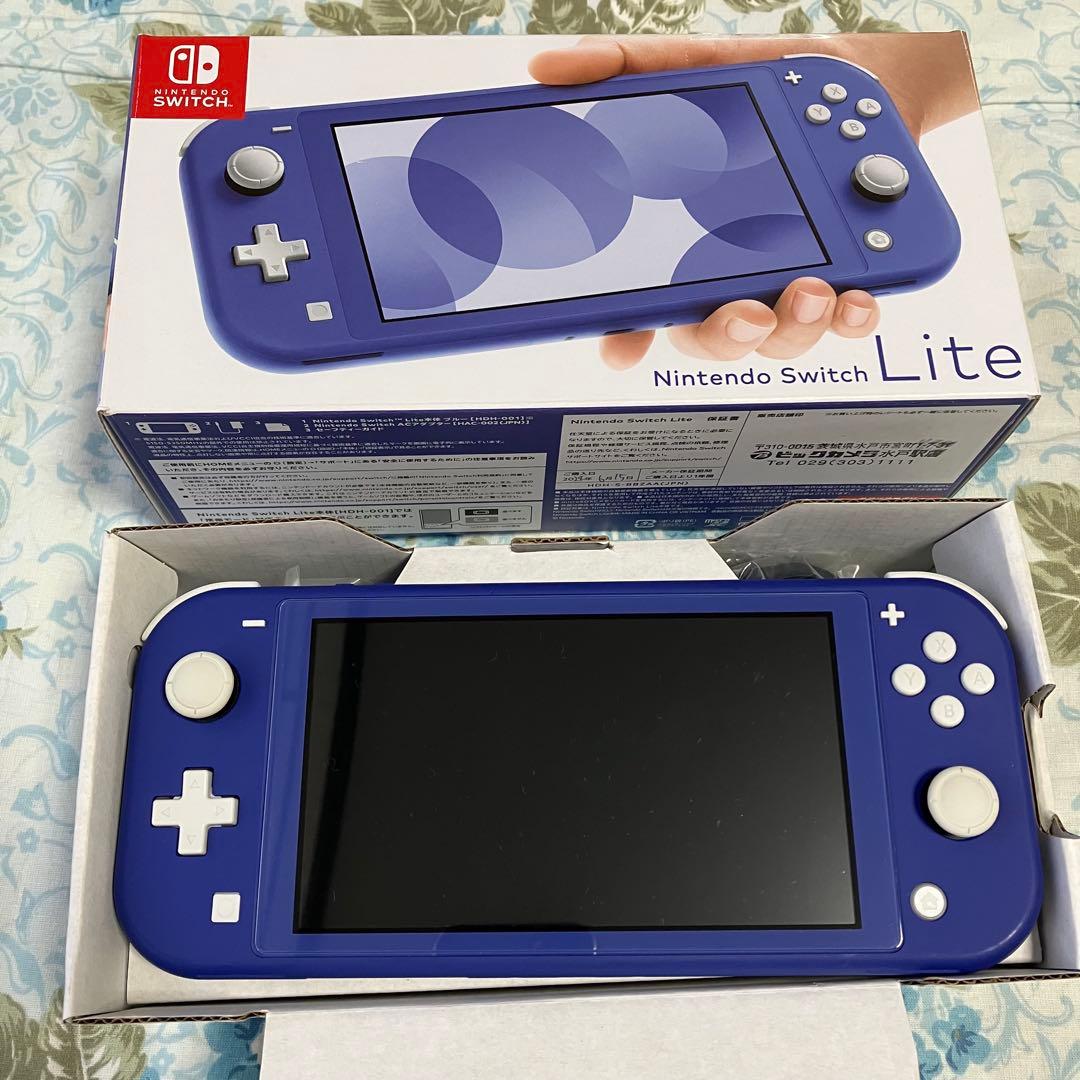 Nintendo Switch Lite ブルー 本体　中古品 Nintendo Switch 任天堂 Lite ニンテンドースイッチ ライト ターコイズ