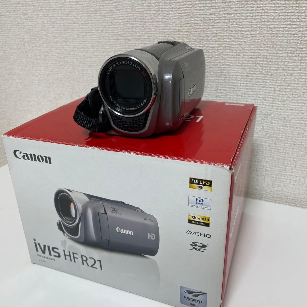 Canon デジタルビデオカメラ iVIS HF R21 Amazon.co.jp: Canon Digital Camcorder iVIS HF R21 Silver