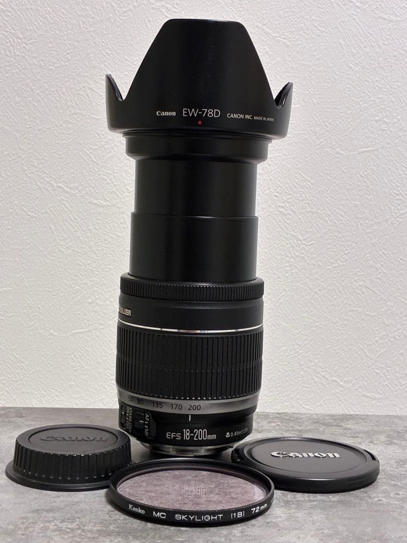 ⭐️美品⭐️キャノンCanon EF-S 18-200mm F3.5-5.6 IS
