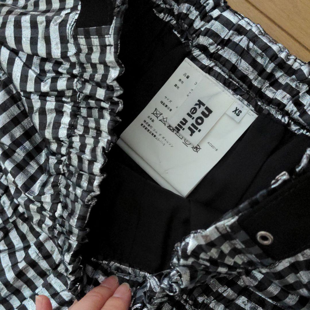 noir kei ninomiyaノワールケイニノミヤチェック ワイドパンツ