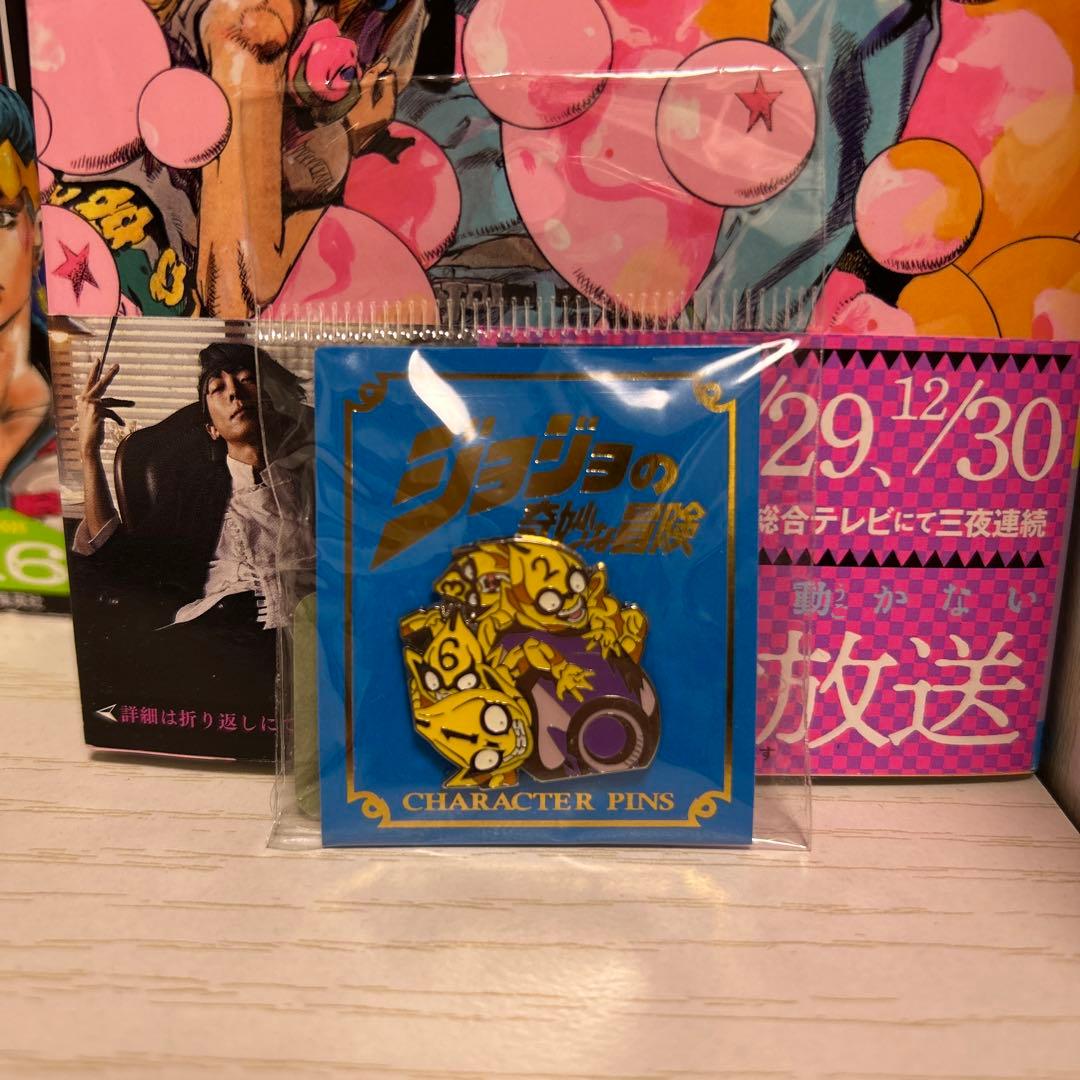 【貴重】ジョジョ　ジャンプショップ　ピンズ　part5 セックス　ピストルズ Amazon.co.jp: ジョジョの奇妙な冒険 5部 黄金の風 セックス