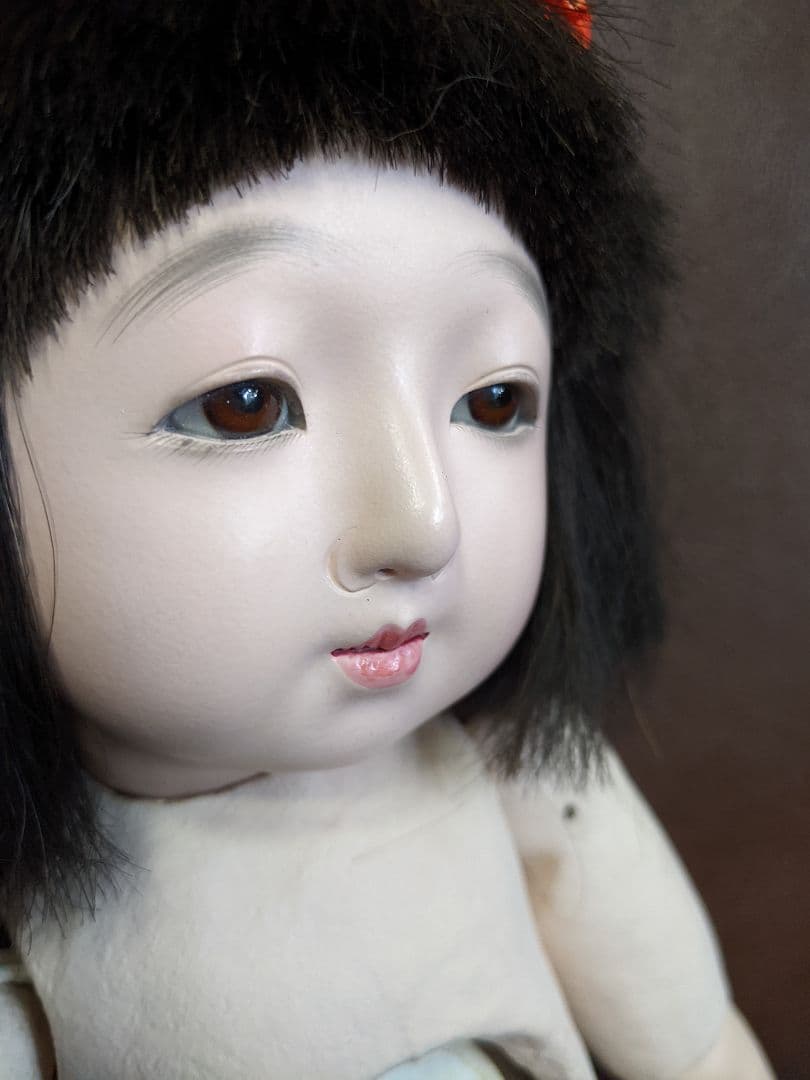 樫村瑞観 自由人形 麗しのお嬢様 鳴きます！ 検)市松人形