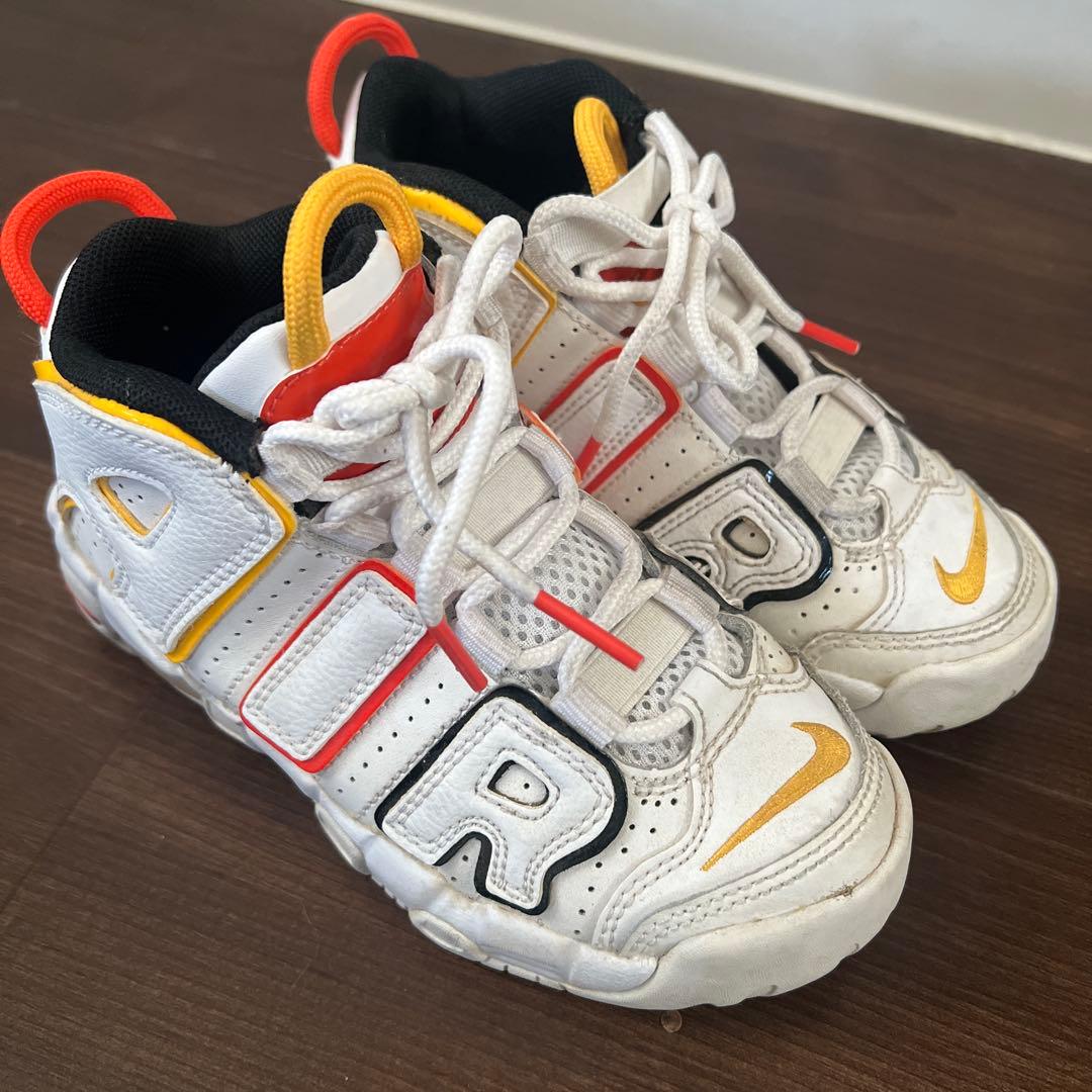 NIKE エアモアアップテンポ レイガンズ ナイキ　キッズシューズ　18.0cm