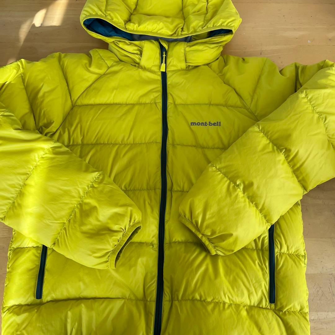 モンベル　ダウンジャケット　160 リバーシブル ダウンパーカ Kid's 140-160｜モンベル