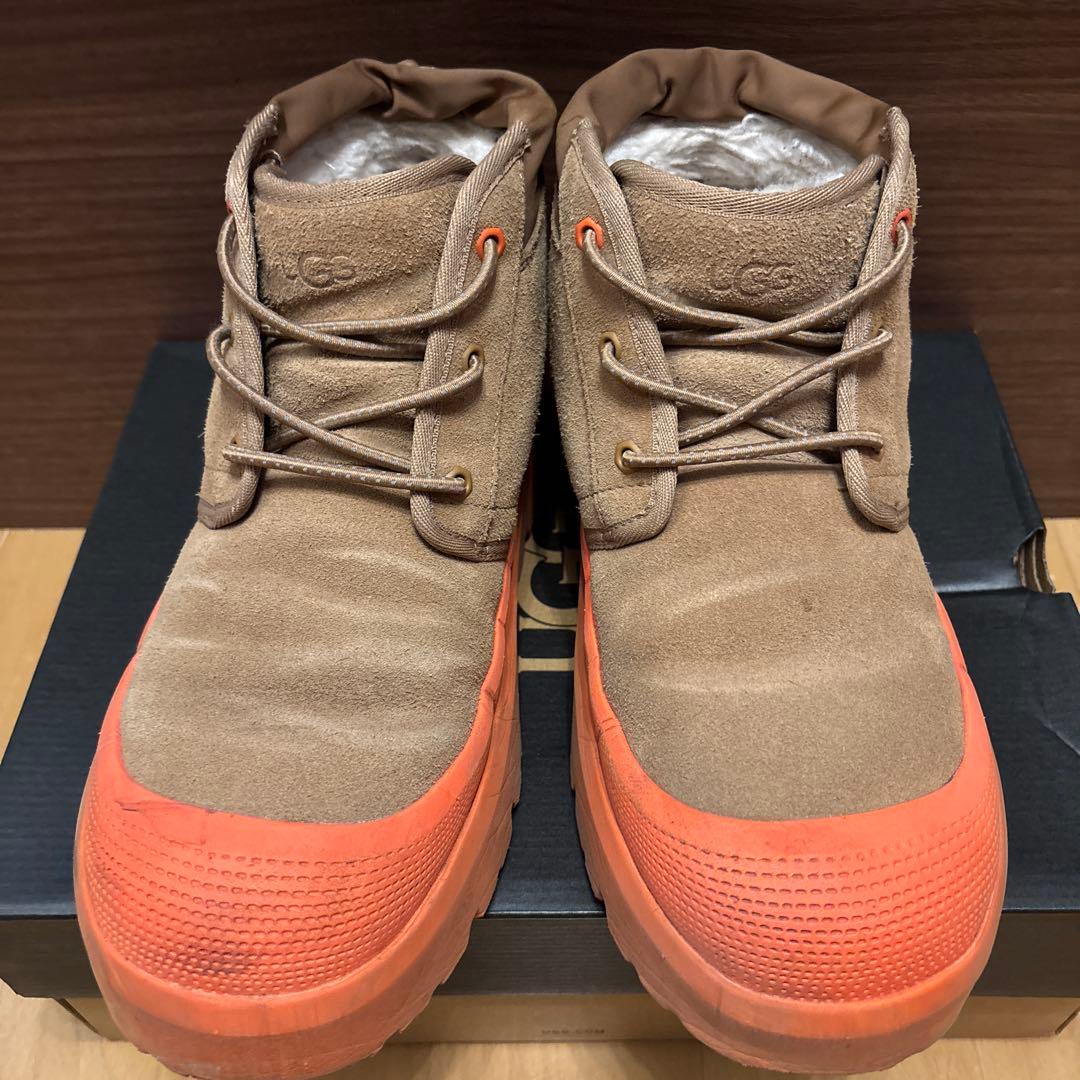し*ん様 UGG 防水スエードムートンブーツ ブラウン 27.5-28.0cm - メルカリ