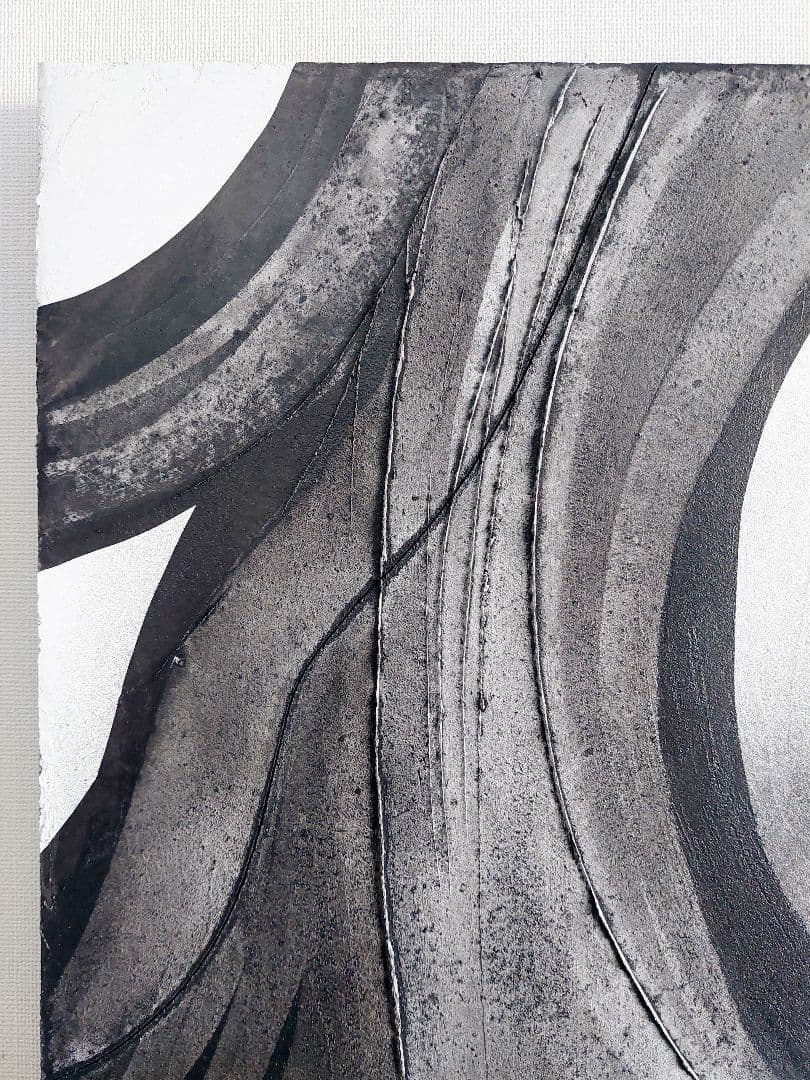 テクスチャーアート☆≒60×42×3㎝ 抽象画 現代アート インテリア