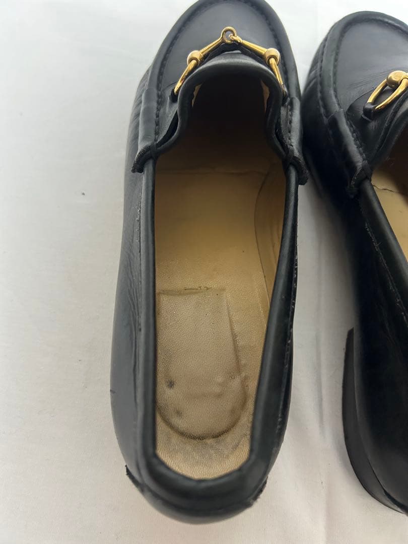GUCCI グッチ　ホースビットローファー　本革レザー 24.5cm