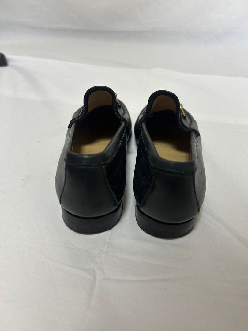 GUCCI グッチ　ホースビットローファー　本革レザー 24.5cm