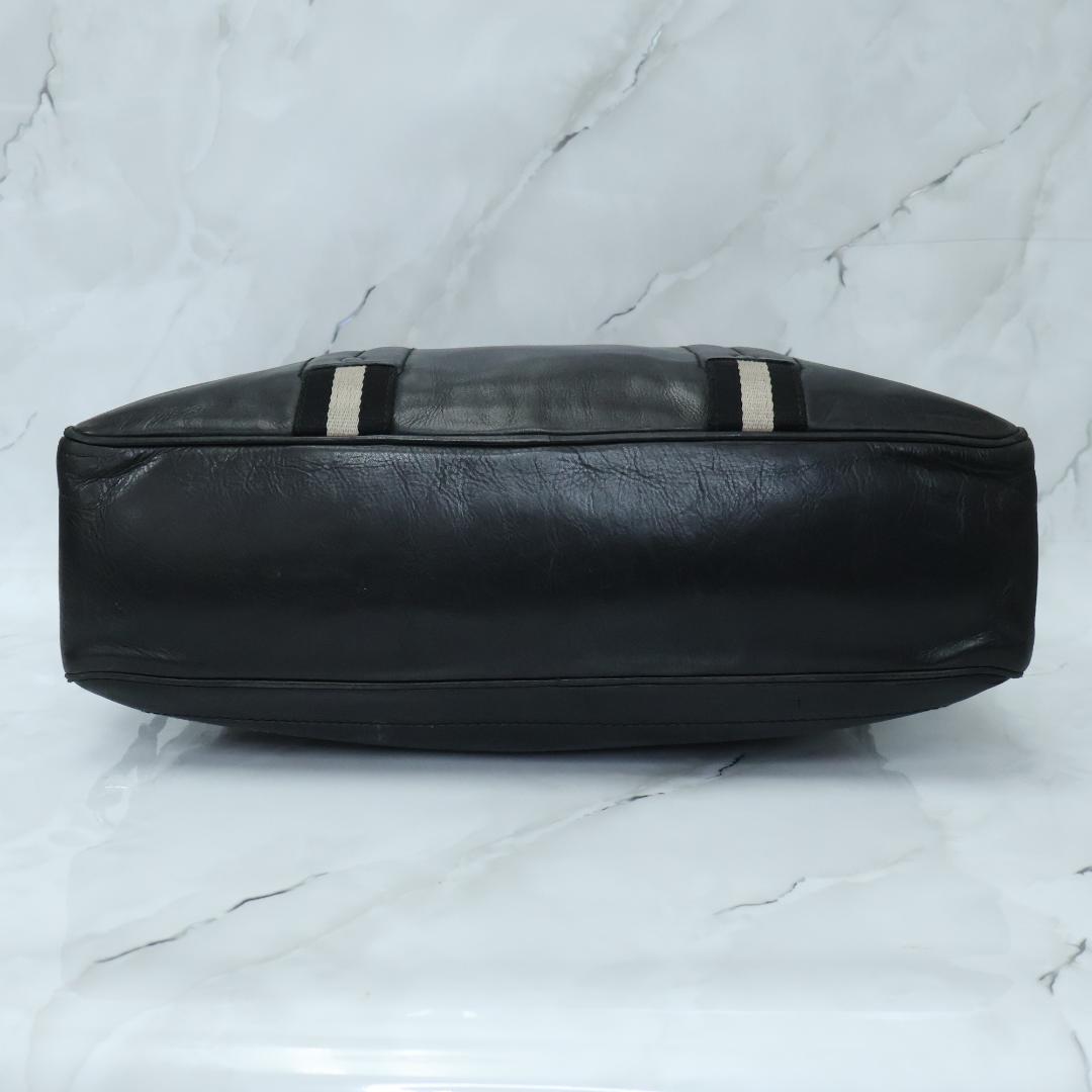BALLY バリー 2way ビジネスバッグ トレインスポッティング レザー 黒