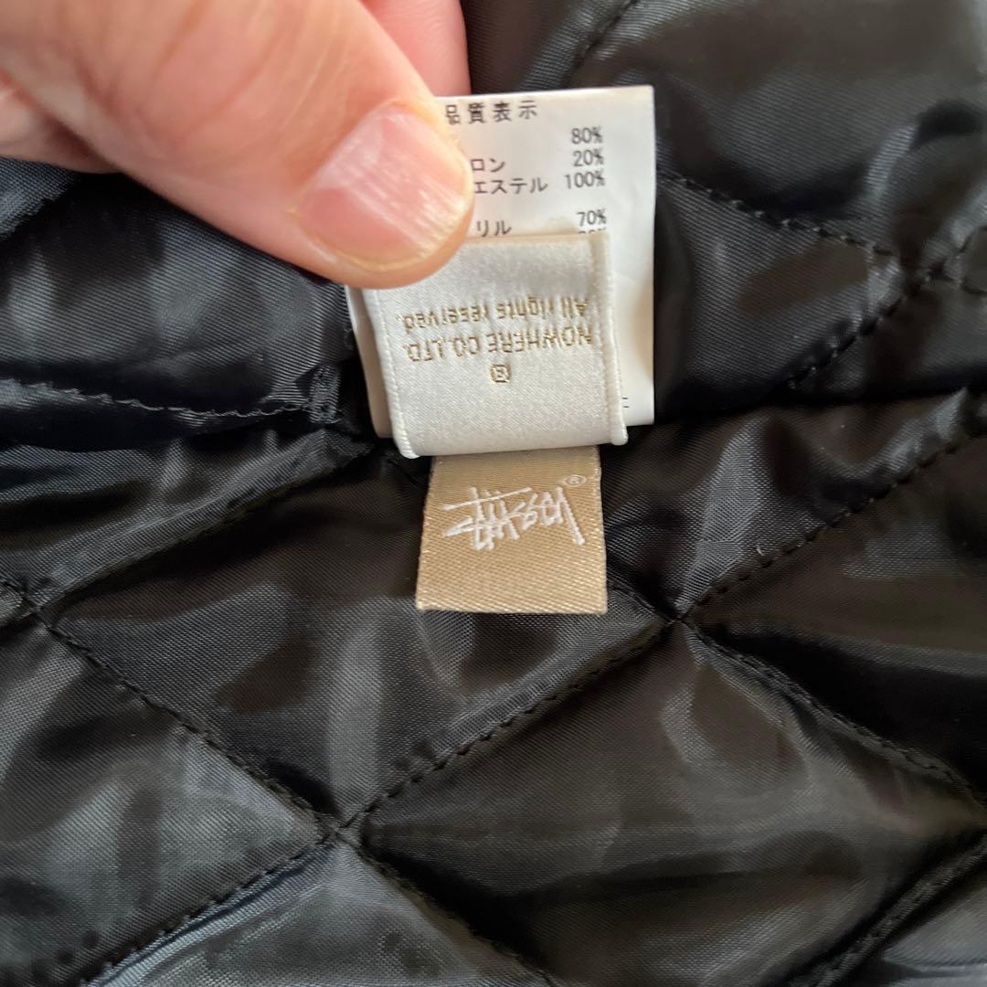 希少限定コラボ】APE×STUSSY 2011SSコラボスタジャン M