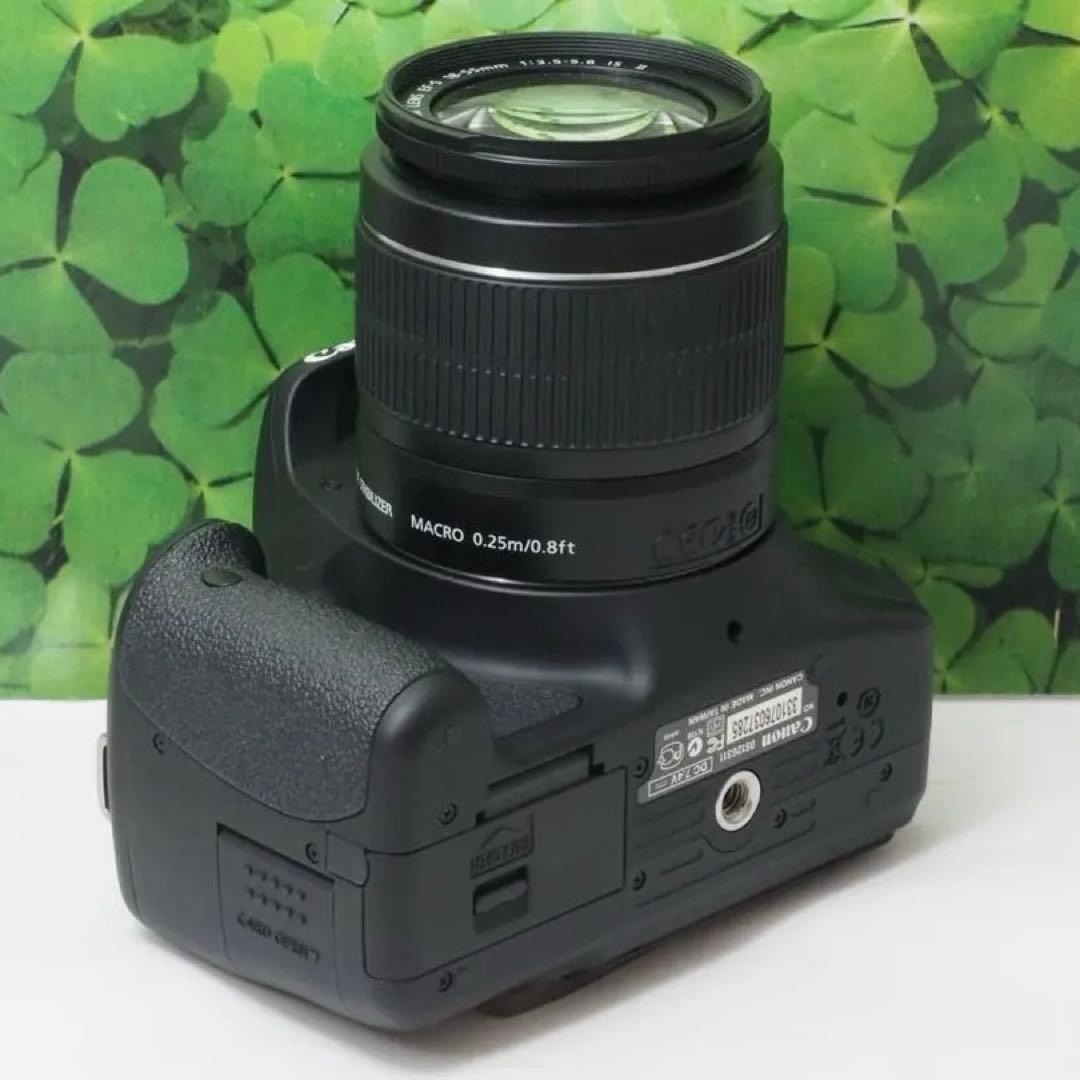 美品】スマホへ転送も可 一眼で自撮りOK キャノンKissX5ダブルレンズ