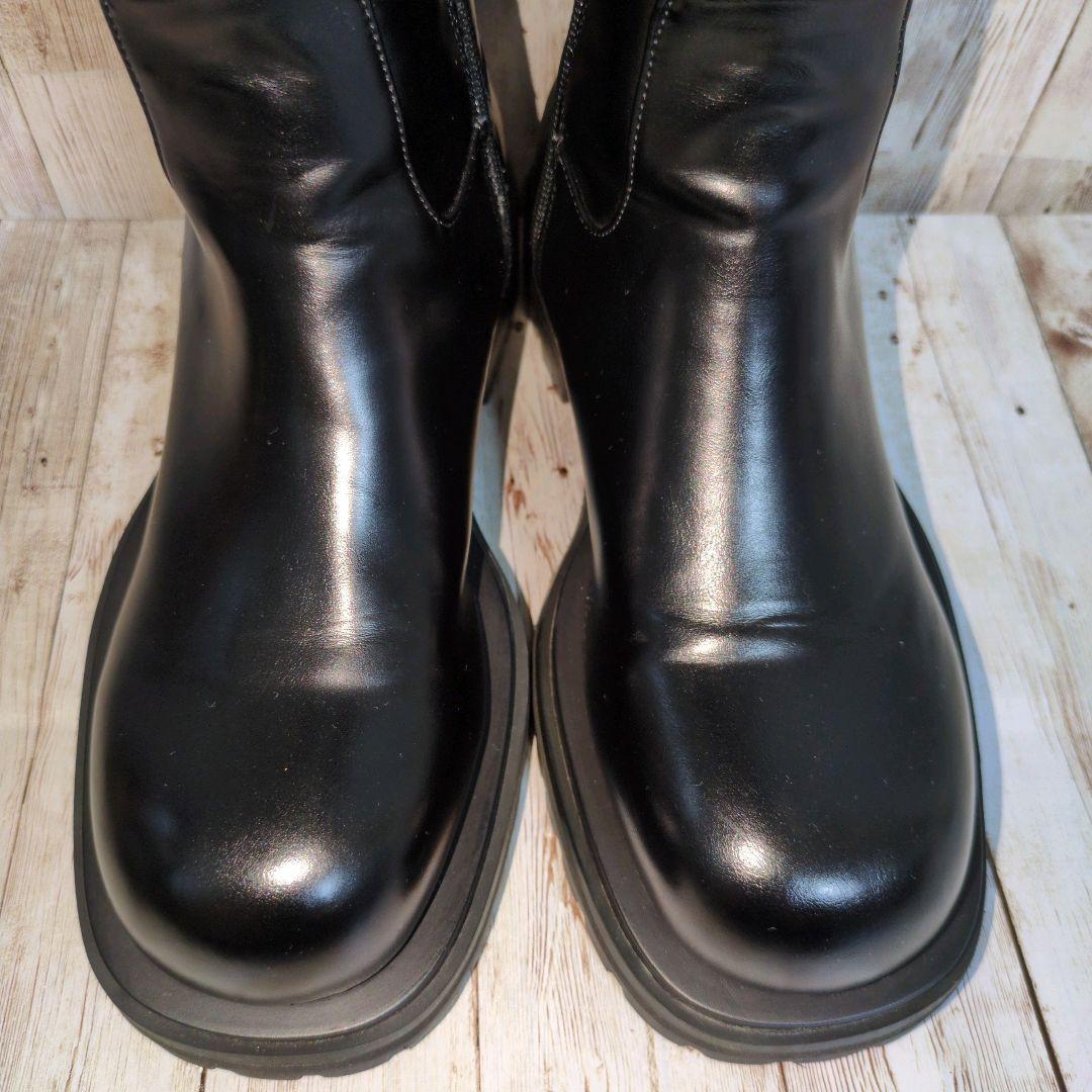 極美品✨【THE glow】CANAL JEAN☆ロングブーツ☆黒☆24.5cm - メルカリ