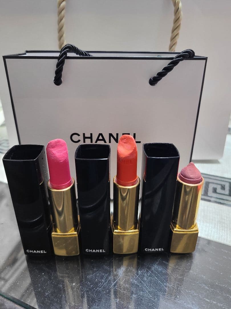 CHANEL ルージュアリュールヴェルヴェット 3本セット - メルカリ