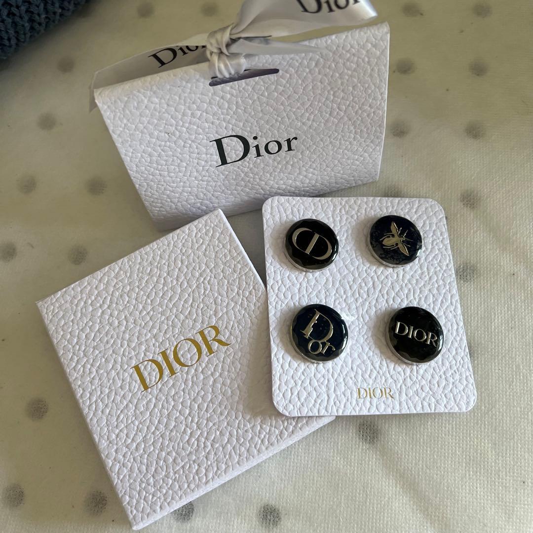 DIOR ディオール ピンバッジ ロゴ 蜂beeビー2022限定ノベルティ非売品