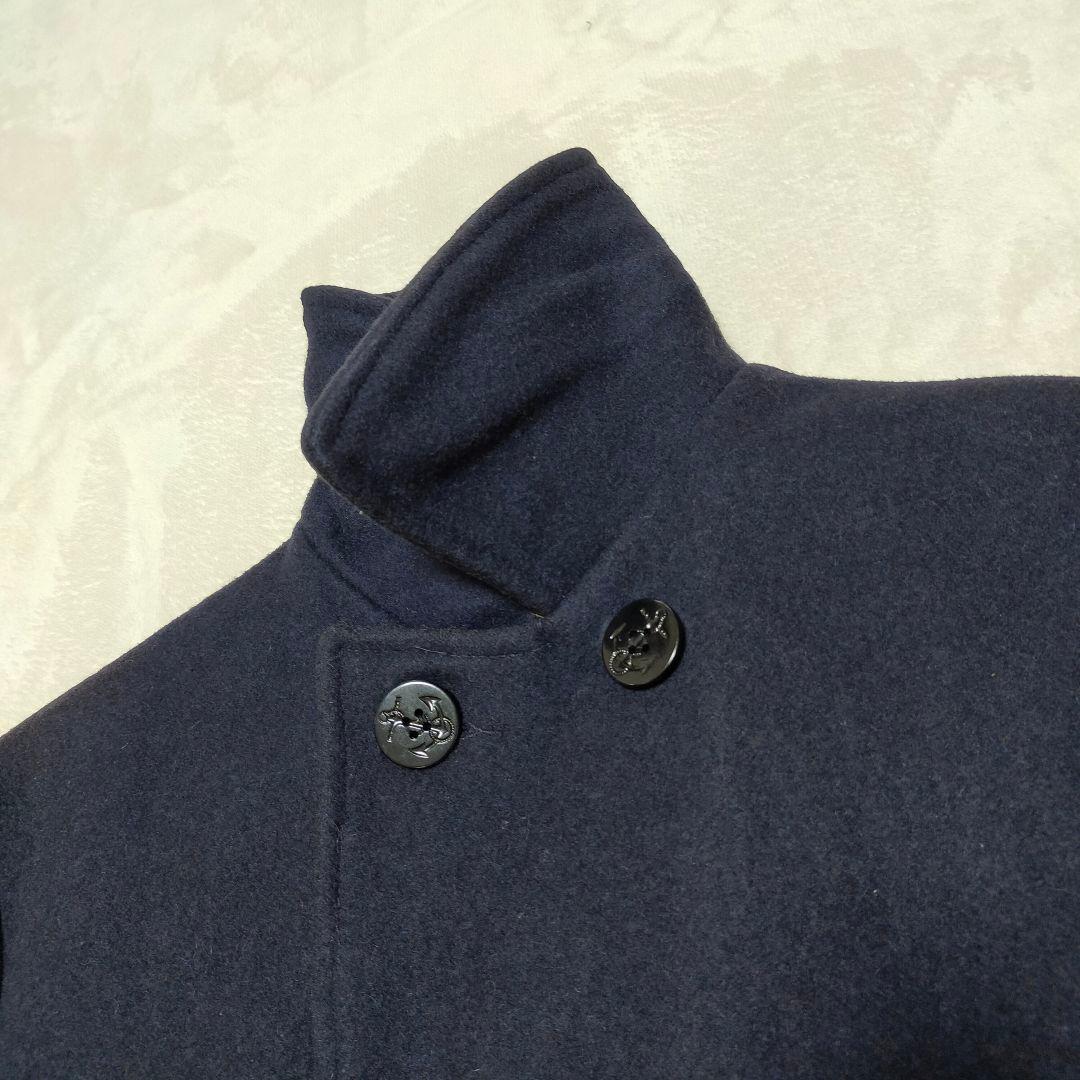 USA製　SCHOTT　U.S.740N　42サイズ　ネイビーグレー　ピーコート