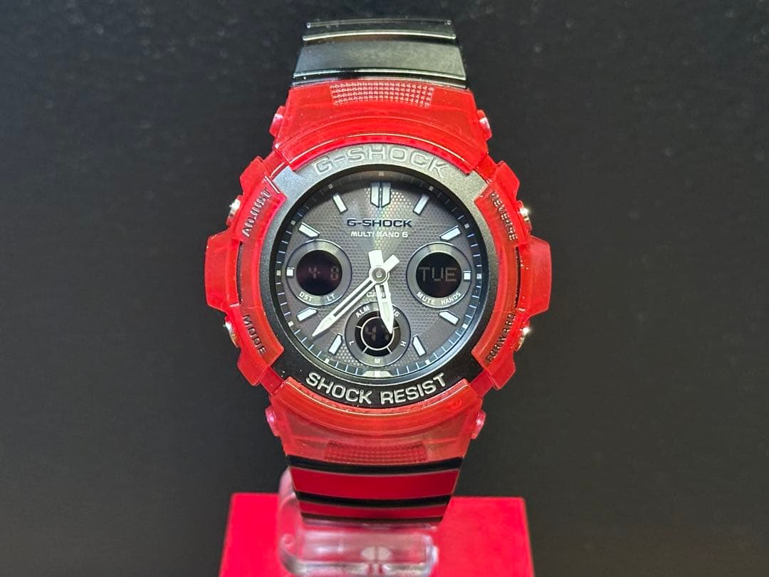CASIO G-SHOCK AWG-M100 マルチバンド6 電波ソーラー　美品 CASIO G-SHOCK 電波ソーラー マルチバンド6 AWG-M100-1AJF | ノジマ