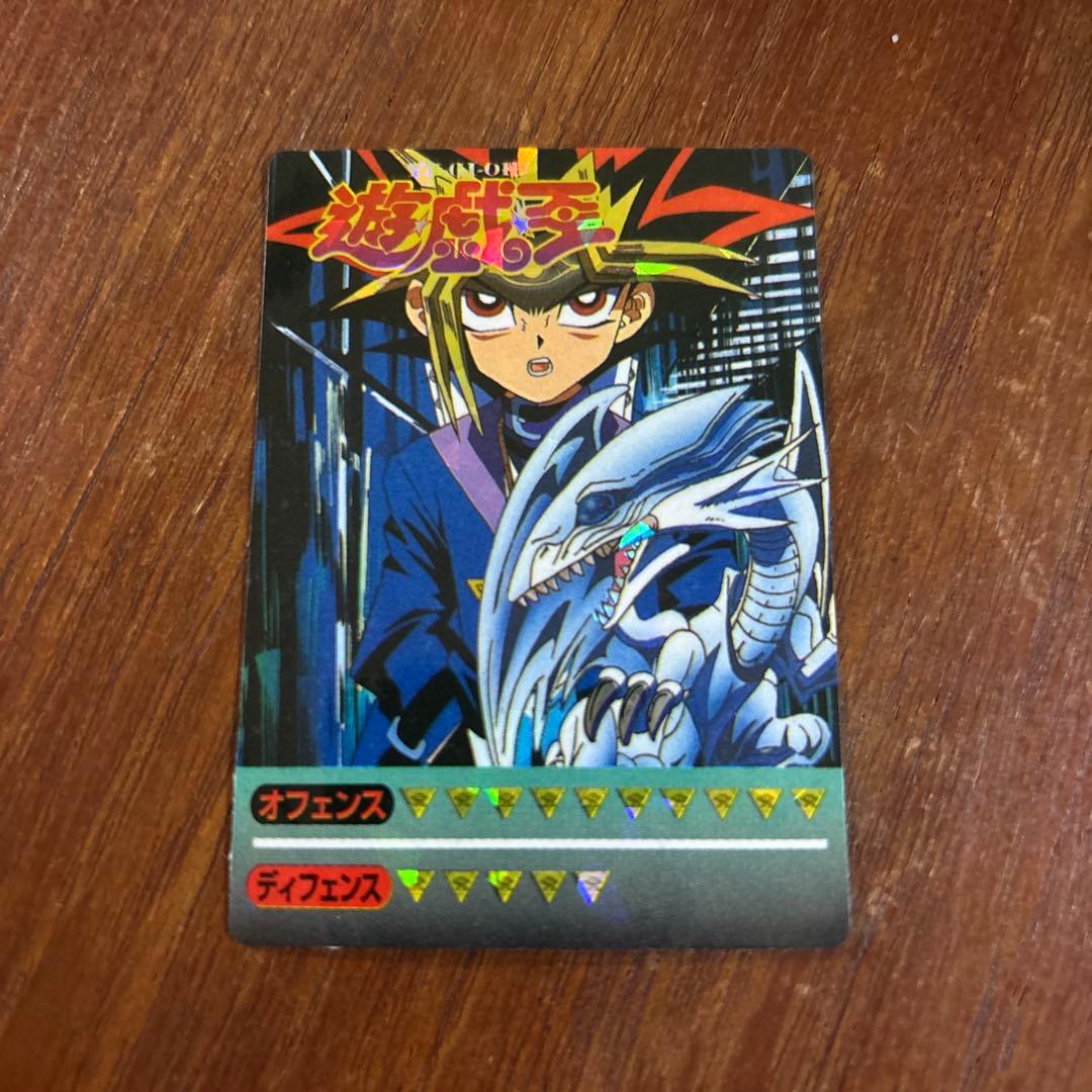 遊戯王 シールセット バンダイ版 闇遊戯 東映 ブルーアイズホワイト