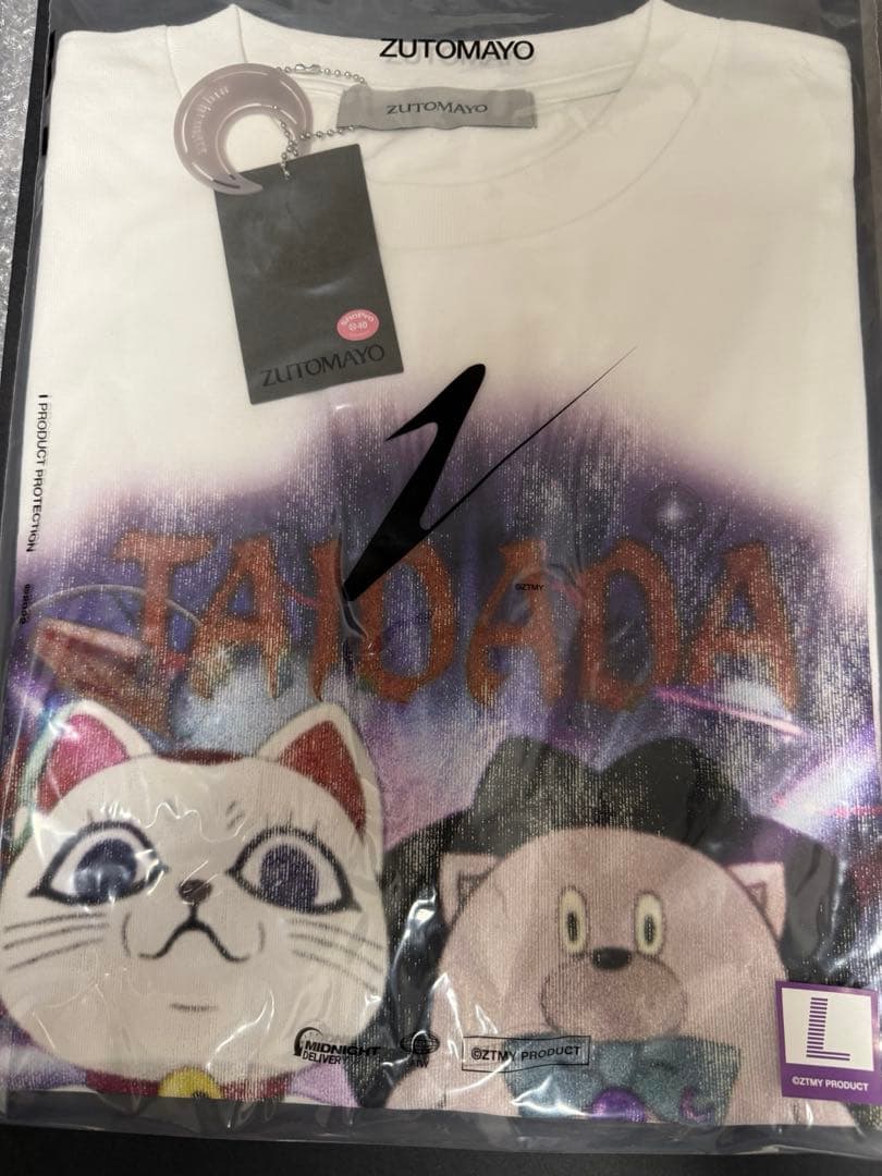 ずっと真夜中でいいのに。 TAIDADA ダンダダン Tシャツ L 白