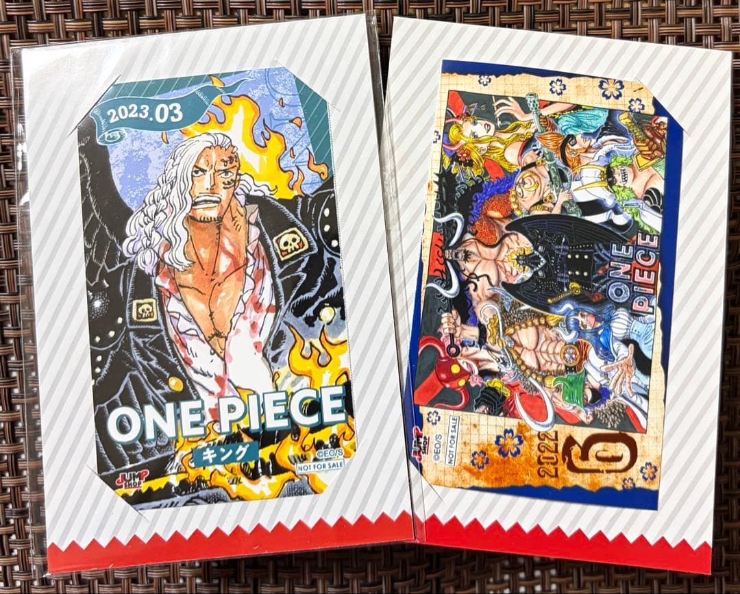 ONE PIECE ジャンプショップ限定 ミニブロマイド キング - メルカリ