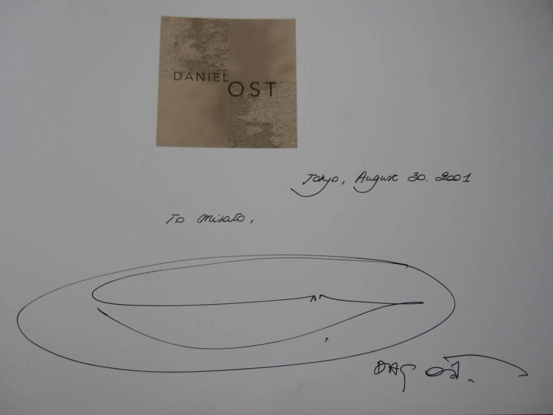 Leafing throuth Flowers DANIEL OST サイン入り - メルカリ