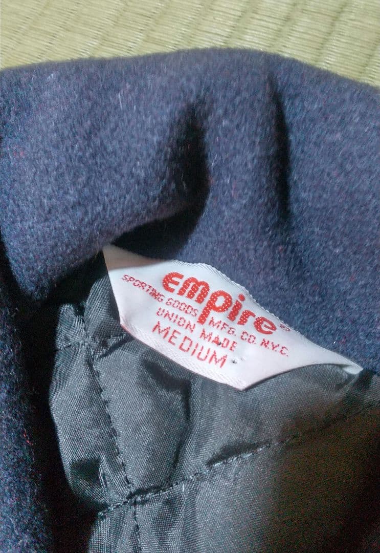 90sデッドストックmade in USA EMPIRE スタジャン NY印 アウ