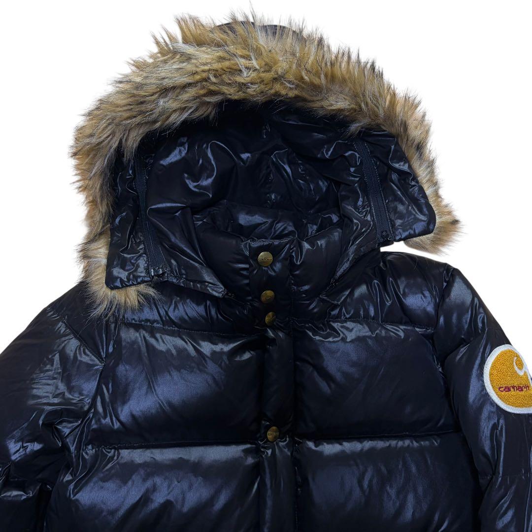 carhartt カーハート ファー ダウンジャケット y2k sofileta - メルカリ