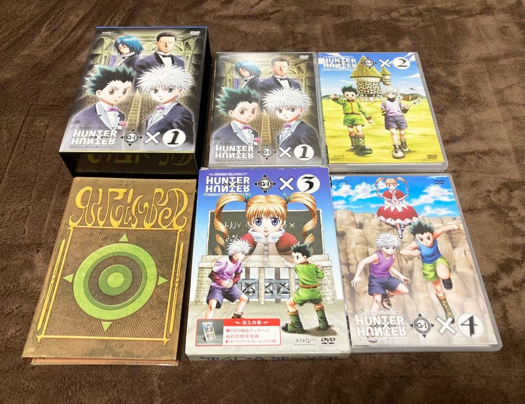 旧 HUNTER×HUNTER DVD 全28巻 初回限定特典付き バラ売り不可 - メルカリ