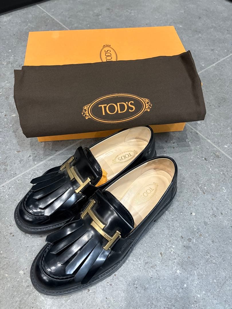 最終お値下げ！TOD'S ローファー　サイズ37.5 人気モデル ローファー 37.5[XXW79A0HM60NF5 S607] Loafers | トッズ 新品 バッグ