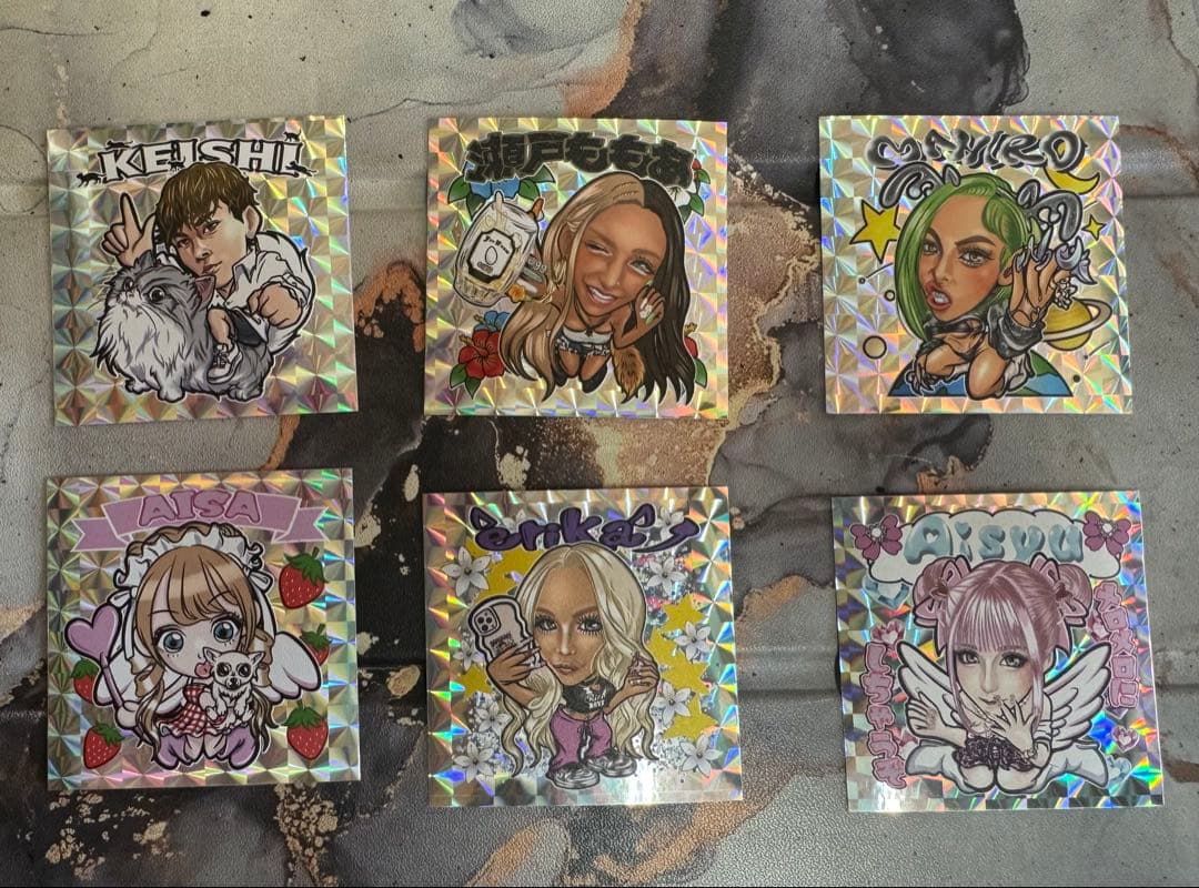 激レア】egg、nutsノベルティ！ビックリマンシール！フルコンプ - メルカリ