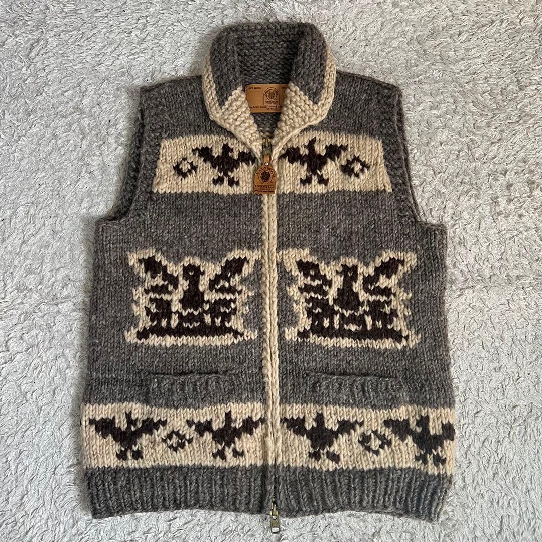 カナディアンセーター×ビームス/カウチンニット/ベスト - メルカリ