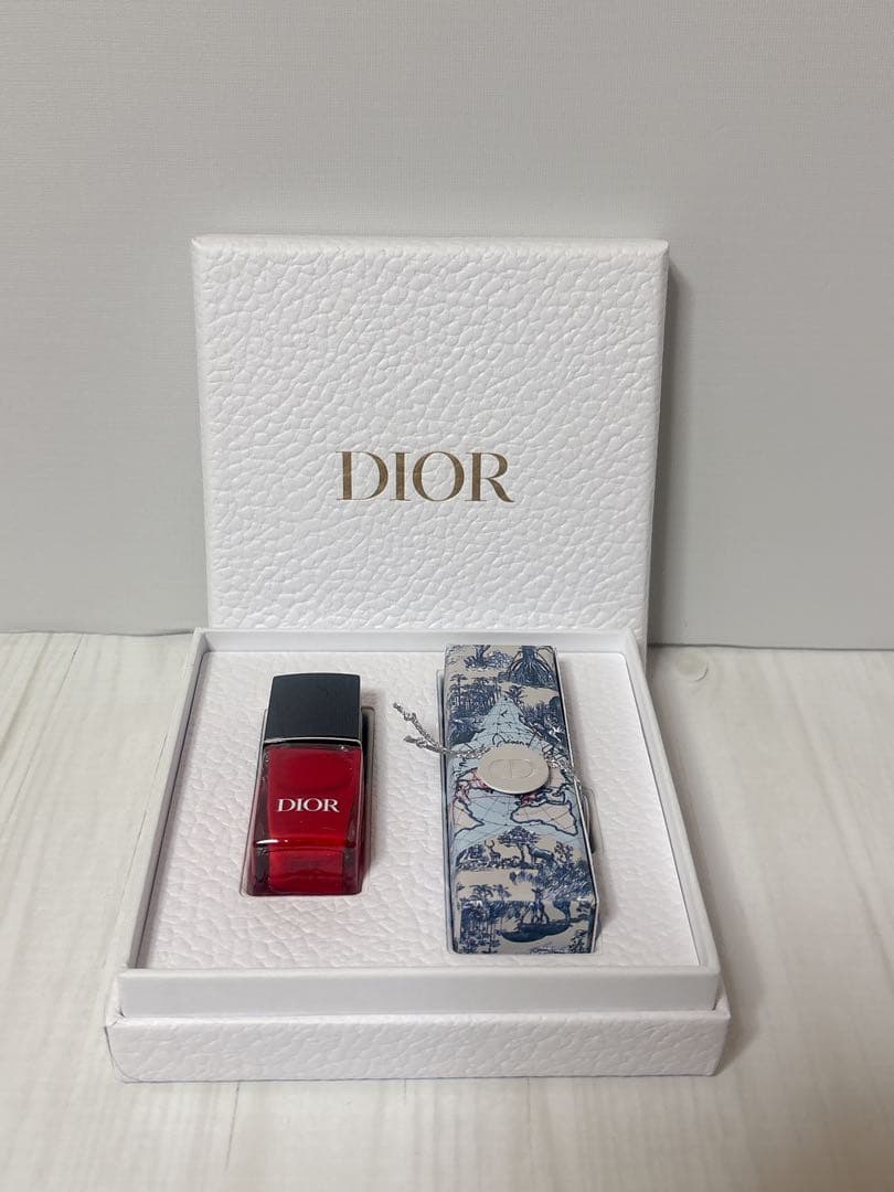 Christian Dior バースデーギフト ノベルティ リップ マニキュア