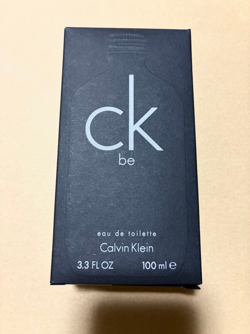 ☆新品☆カルバンクライン CK be 100ml ☆送料0！☆外フィルムなし