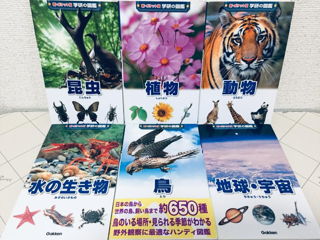 新・ポケット版 学研の図鑑 1～20巻 20冊セット - メルカリ